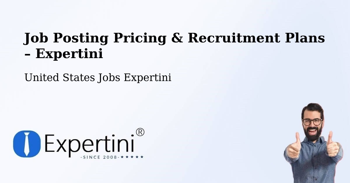 Job Posting Pricing & Recruitment Plans – Rogers - Rogers, United States Jobs Expertini
